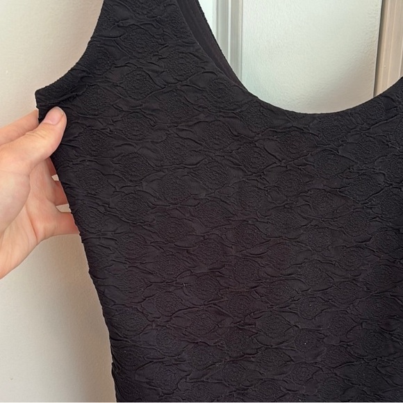 H&M Black Women's Textured Bodysuit - Picture 4 of 7